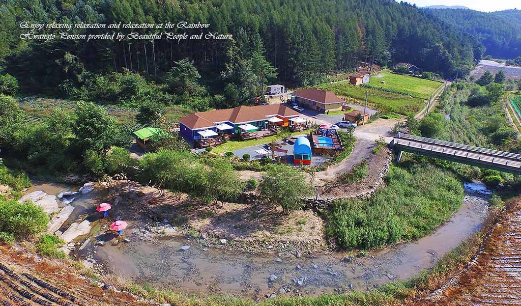 Rainbow Hwangto Pension Pyeongchang Exterior foto