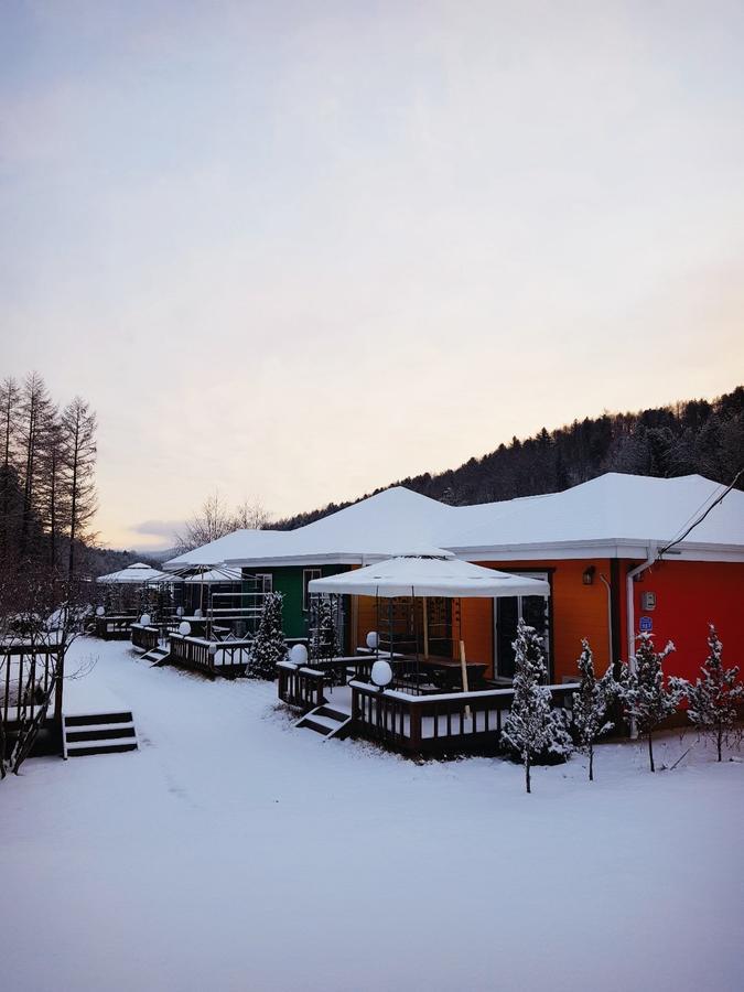 Rainbow Hwangto Pension Pyeongchang Exterior foto